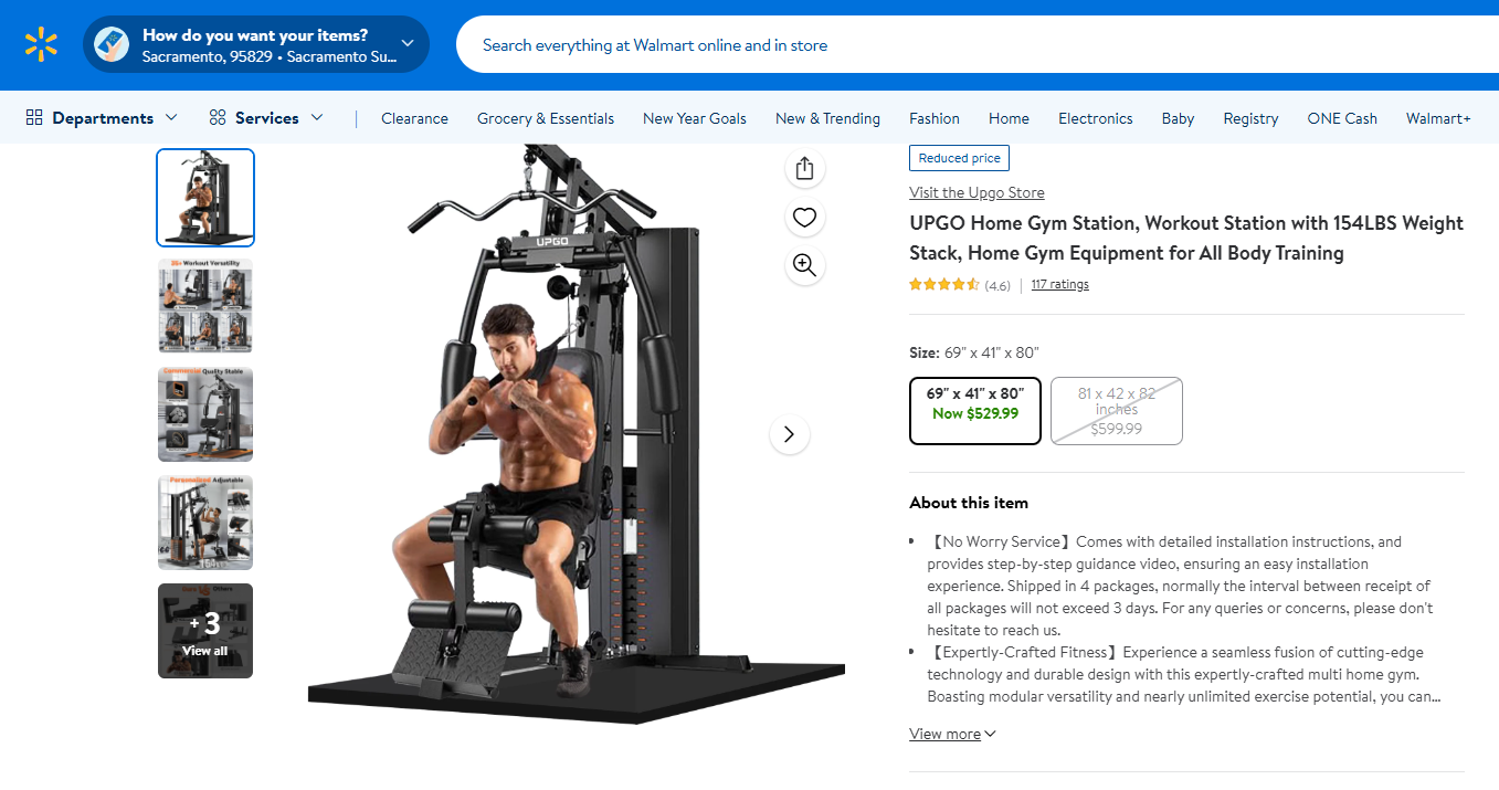 Home CrossFit Gym for Just $600 From Walmart