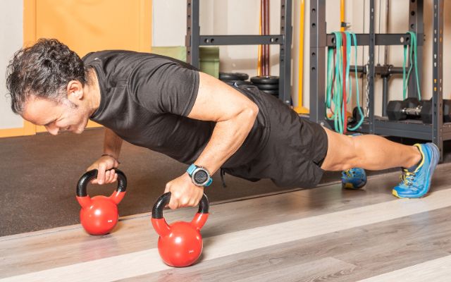 Kettlebell Chest Workout​ At Home For Beginners